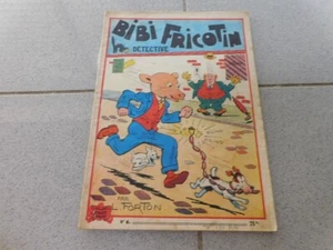 Comic Book Bibi Fricotin Detective 1947 No. 6 - Picture 1 of 12