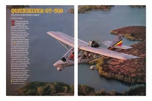 Informe de avión Quicksilver GT-500 3/31/2024f - Imagen 1 de 1