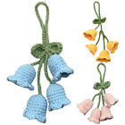  3 Pcs Purse Charms Bag Pendant Wool Crochet Dorm Room Decorations Wallet