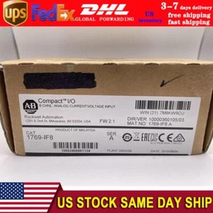 Módulo de entrada analógica Allen-Bradley 1769-IF8 Ser A CompactLogix 8 Pt EE. UU. Impuestos gratuitos - Imagen 1 de 6