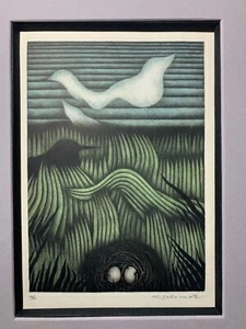 Koicho Sakamoto Mid Century Surrealist 14 of 20 low production signed - Picture 1 of 4
