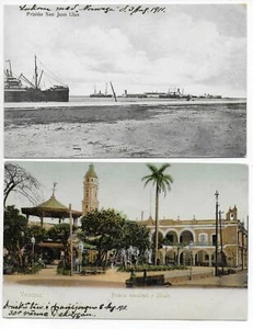 México Prisión San Juan Ulua Veracruz Palacio Municipal Zócalo 1911 Barcos Puerto - Imagen 1 de 1