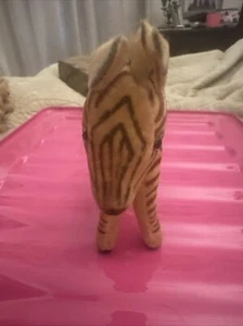 Vintage Steiff 8" Zebra - Germany, Mohair, No Id's - Picture 1 of 5