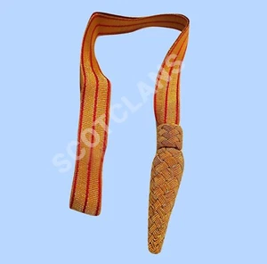 British Infantry Officers/Red Sword Knot/Sword knot cord/Sword knot tassel - Picture 1 of 3