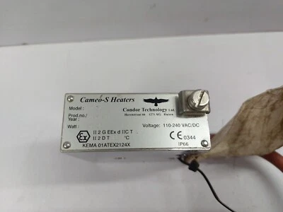 CONDOR TECHNOLOGY CS-2S Cameo-S Heaters Watt 250-25 Voltage;110-240 VAC/DC - Image 1 of 4