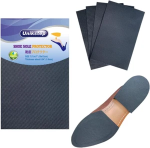 Unikstep 4 Pieces Shoe Sole Protectors, Shoe Bottom and Heel anti Slip Grip Pads - Picture 1 of 12