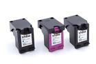 3x Ink cartridge black + color for HP 302, 302xl, F6U68AE, F6U67AE