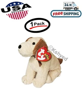 Ty Beanie Baby Babies Rufus Dog 2000 P.E. Pellets Stuffed Animal -New -Free Ship - Picture 1 of 6