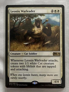MTG Magic The Gathering Leonin Warleader *NP - Picture 1 of 2