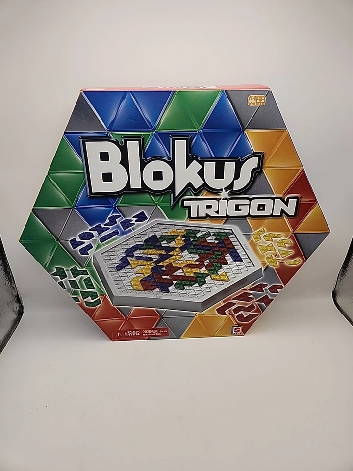 Blokus Trigon Board Game by Mattel Games 2008 Strategy - Image 1 of 4