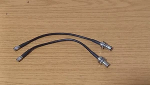2pcs SMA Male to BNC Female RF Coaxial Adapter 20 cm - Picture 1 of 1