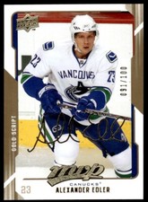 2007-08 UPPER DECK MVP GOLD SCRIPTS Alexander Steen /100 Toronto Maple Leafs #23