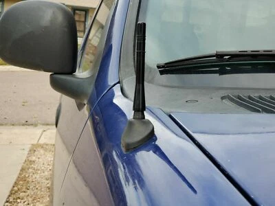 Mástil de antena de metal negro de 4" radio AM/FM para Ford F-150 F150 1980-2008 totalmente nuevo Foto 1 de 4