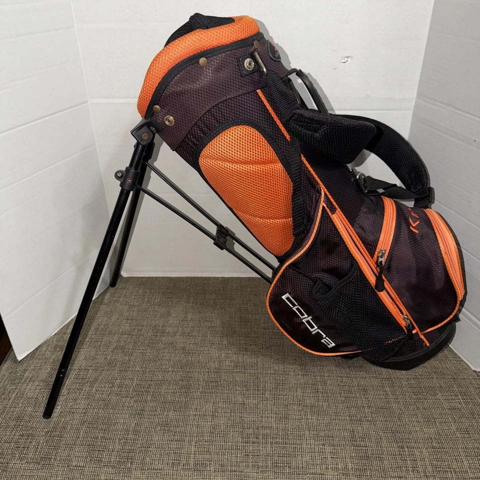 Bolsa de golf juvenil Cobra King Jr soporte divisor de 5 vías correa doble 26,5 pulgadas Foto 1 de 4
