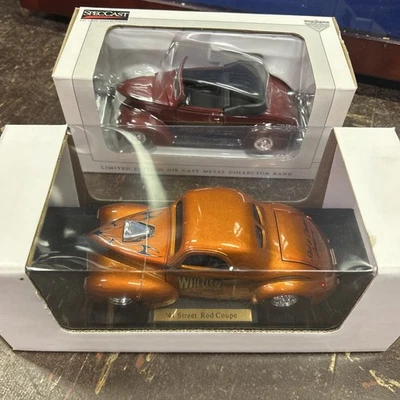 Ford convertible SpecCast 1937 ruedas del tiempo granate y cupé Street Rod 1941 Foto 1 de 4