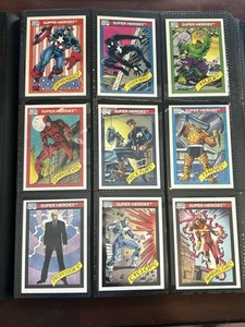 1990 Marvel Universe Serie 1 Komplettsatz (1-162) + Binder: Stan Lee Spider-Man - Bild 1 von 18