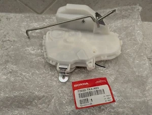 New OEM Genuine Acura TL Door Latch Lock Assembly Left Rear OE 72650TK4A03 - Picture 1 of 3