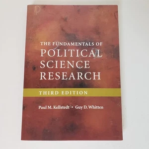 The Fundamentals Of Political Science Research 3rd Ed. PB Book Paul M Kellstedt - Imagen 1 de 13