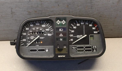BMW K100RS K1100LT K1100RS INSTRUMENT CLUSTER SPEEDOMETER TRUCKOMETER - Image 1 of 4