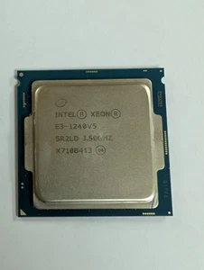 Procesador SR2LD Intel Xeon E3-1240 v5 cuatro núcleos 3,50 GHz 8,00 GT/s DMI LGA1151 - Imagen 1 de 2