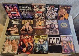Lot Of 15 Rare Wrestling DVD - Hulk Hogan - Macho Man - Vince McMahon - Picture 1 of 3