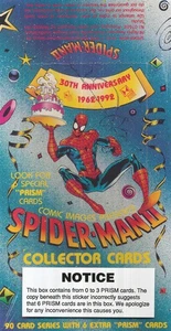 1992 COMIC IMAGES SPIDERMAN II FACTORY SEALED BOX 48 PACKS - Picture 1 of 1