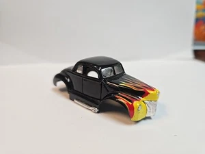 Tyco 1934 Ford Coupe Hot Rod Black with Flames Body Only - Picture 1 of 7
