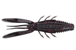 Crush City Bronco Bug 4" Black Red Flake - 6pk - Picture 1 of 7