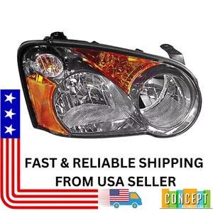 For 2004 Subaru Impreza Headlight Right/Passenger Side w/ Bulbs SU2502114. CAPA - Picture 1 of 9
