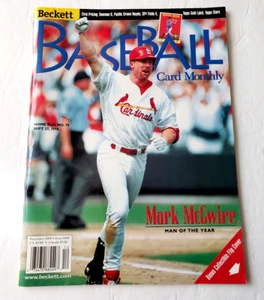 Beckett Baseball Card Monthly December 1998 Mark McGwire & Sammy Sosa Sharp! - Picture 1 of 10