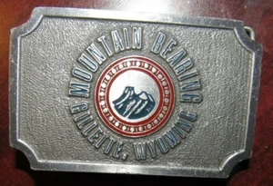 Vintage Mountain Bearing Gillette, WY Gürtelschnalle - Wyoming #2 - Bild 1 von 2