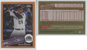 2020 Topps Chrome Ben Baller Edition Orange Refractor /25 Nolan Arenado #85TC-24