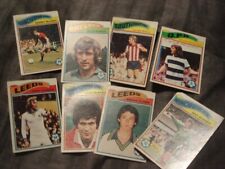 ( X8 ) 1978 TOPPS ( ORANGE BACKS ) FOOTBALL CARDS - BONETTI,BALL,CURRIE,BOWLES