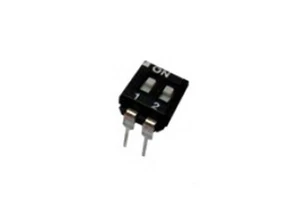 Interruttore dip switch a basso profilo 2 contatti vie poli pin commutatore dil - Imagen 1 de 1