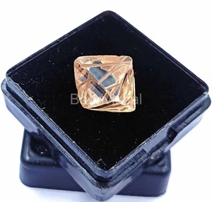 Raw Diamond 12 Ct Certified Colorless D-Color CVD FL-Clarity Loose Gemstone 4AUE - Picture 1 of 7
