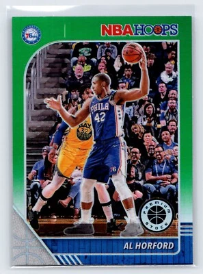 AL HORFORD 2019-20 NBA Hoops Premium Stock GREEN PRIZM #260 Philadelphia 76ers - Image 1 of 2