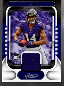 B2836- 2022 Absolute Rookie Materials #38 Kyle Hamilton Jersey - NM-MT - Picture 1 of 2