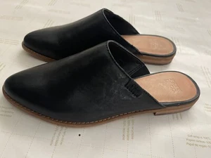 New Frye Leather Mules Women Shoes, Black, Size 6 M, Style 3471598 - Picture 1 of 5