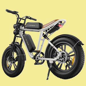 M20 Electric Bikes Dual Suspension Long Range Offroad Cruiser E Motorcycle 🎉