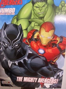 MARVEL The Mighty Avengers Jumbo Coloring & Activity Book NEW ~ FREE SHIPPING! - Picture 1 of 2