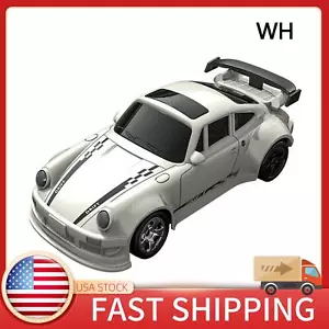 1/64 RC Drift Car Blanco Carreras Control Remoto 4x4 Mini Juguete Infantil con Luz - Imagen 1 de 7