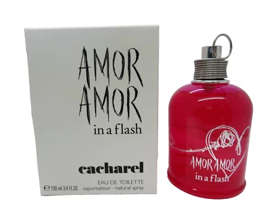 Amor Amor In a Flash Eau De Toilette Spray 3.4 oz/100 ml For Women Sealed TT - Image 1 of 4