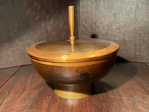 Hans Przyrembel Bauhaus hammered copper lidded box Art Deco modern - Picture 1 of 11