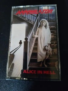 Annihilator - Alice In Hell (1989) Cassette (Promo) RRC 9488 HX Pro NR Roadracer - Picture 1 of 4