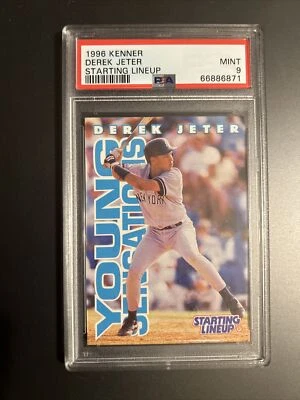 1996 Kenner Starting Lineup Derek Jeter. New York Yankees PSA 9 MINT - Image 1 of 2