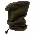 KIDS Neck Warmer Fleece Black Boys Girls Winter Snood Mask Soft Tube Face Unisex