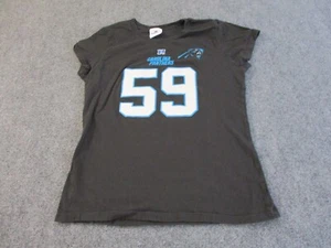 Luke Kuechly Carolina Panthers Shirt Damen Large Schwarz Kurzarm NFL * - Bild 1 von 11