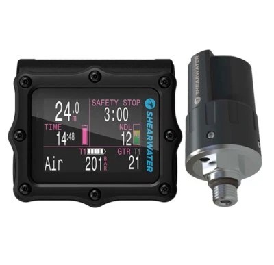 Shearwater Perdix 2 Ti Black + Sender - Neuware vom Fachhandel - Bild 1 von 4