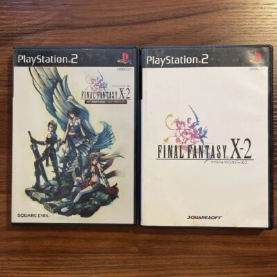 Final Fantasy X-2 & x-2 International ＋ Last Mission set Playstation 2 PS2 - Image 1 of 4