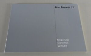 Instrucciones Servicio / Manual Opel Senator B Stand 10/